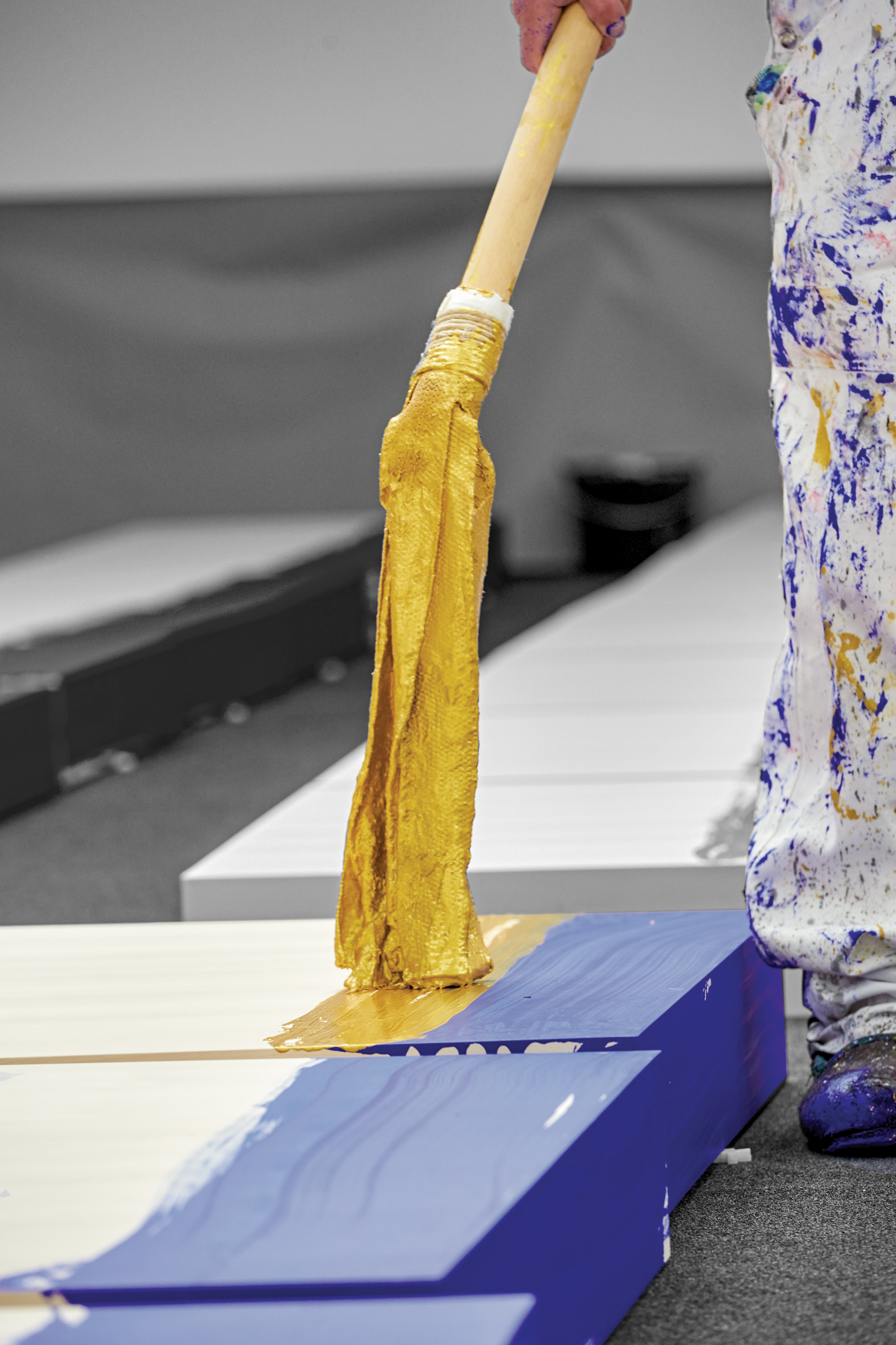 Günther Uecker: Huldigung an Hafez, 2015 / 2016
Foto: Ivo Faber, 2015 © Galerie Breckner, 2015