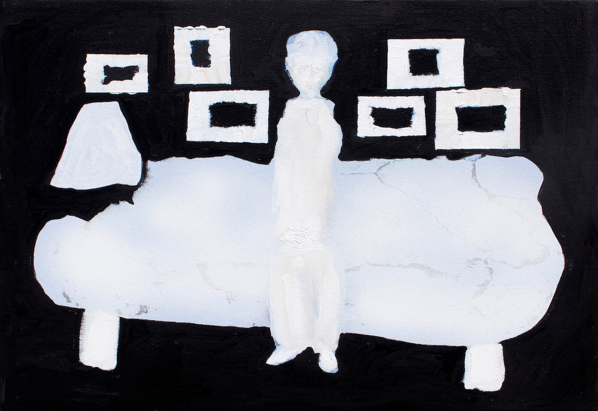 Thomas Hartmann
Sofa
2021
55 x 90 cm
Ölfarbe auf Leinwand
VG Bild-Kunst, Bonn 2025